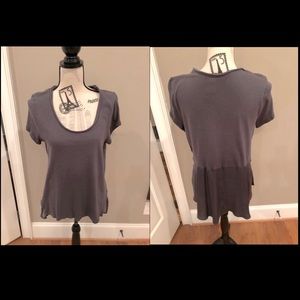 Anthropologie Dolan High Low T Shirt Top Tunic